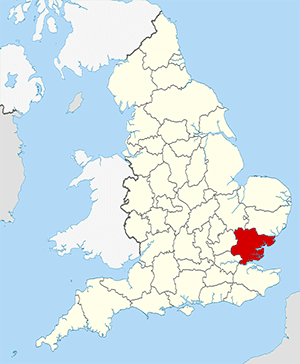 Essex UK Area Coverage Map